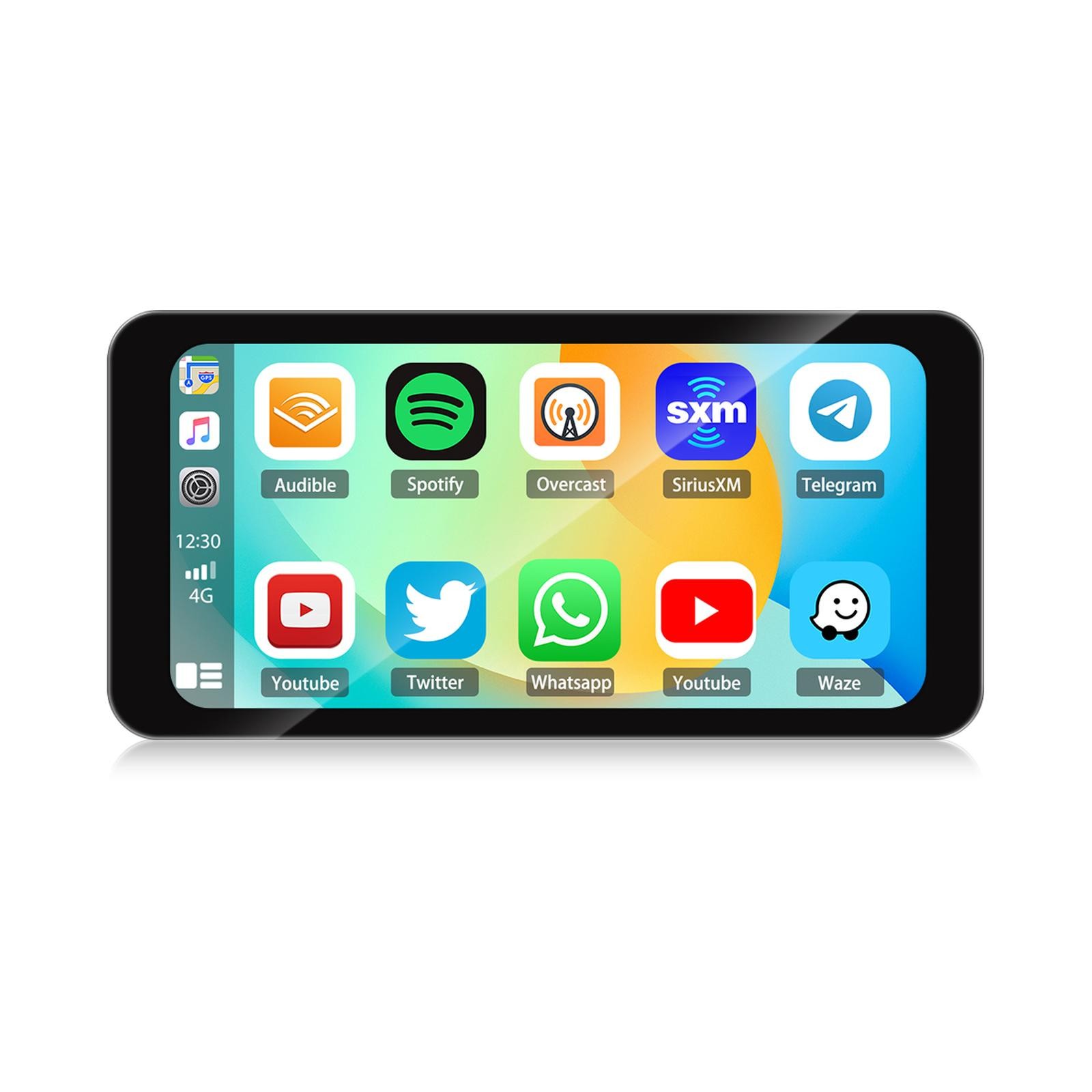 Motorcycle GPS Navigation Wireless Portable Carplay/Android Waterproof