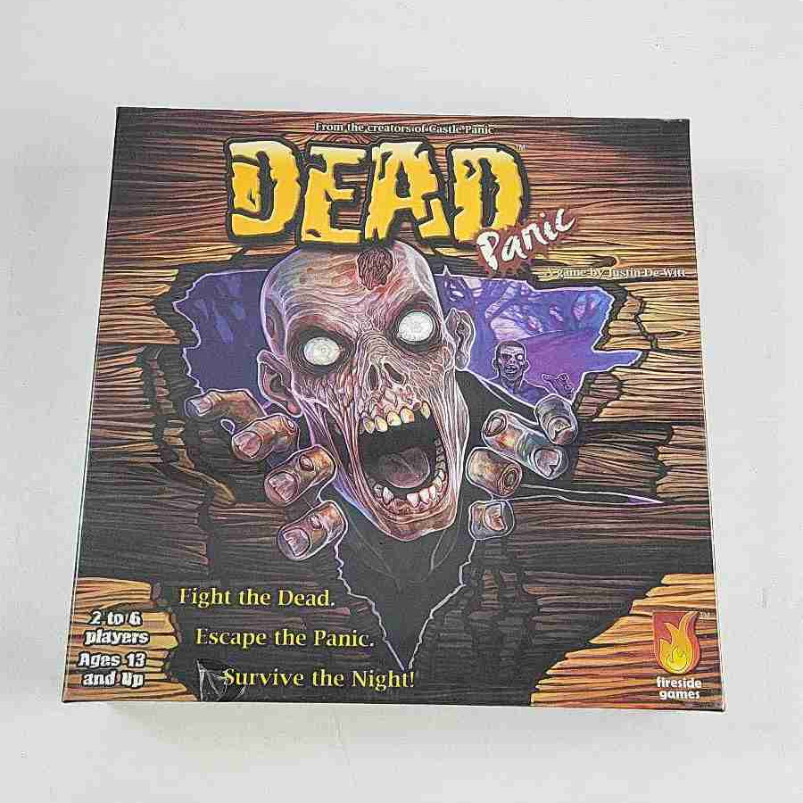 Dead Panic Board Game By Fireside Games - NIB (2013) - Zombie Strategy Game
