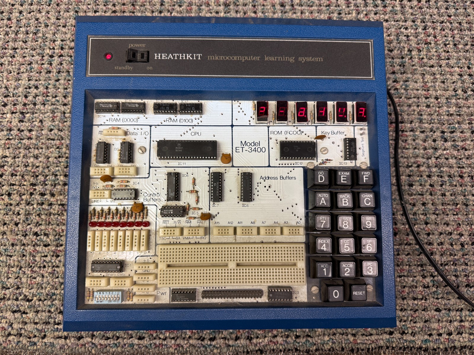 Heathkit Model ET-3400 Microcomputer  Learning System