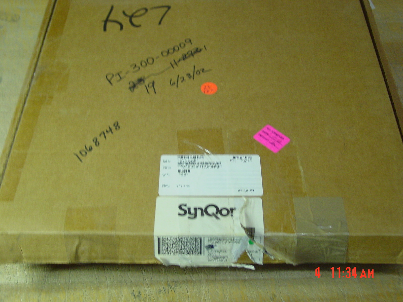 NEW SynQor PQ48025HTA60NRF 60 AMP, NO HEATSINK, ISOLATED DC/DC CONVERTER
