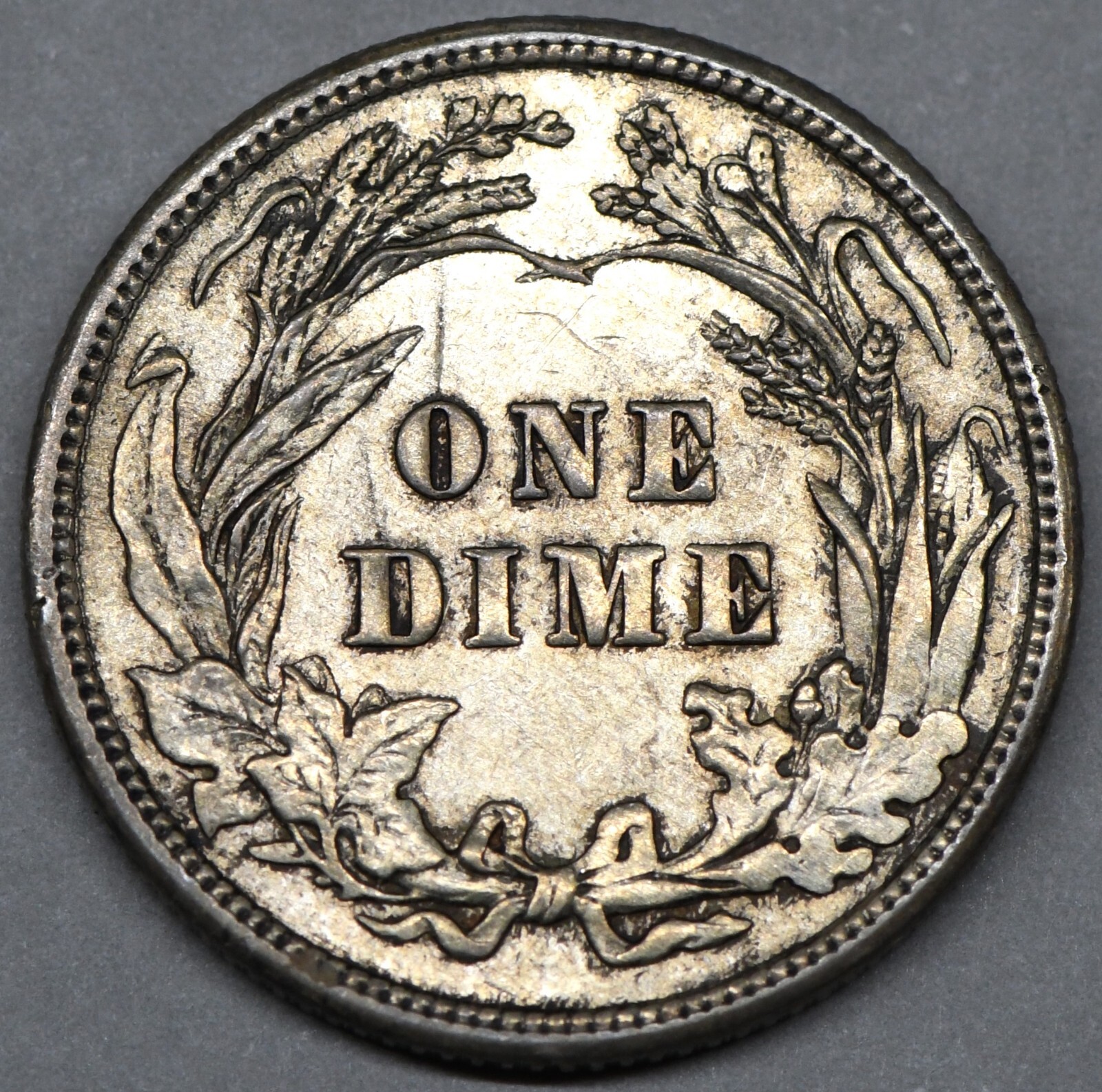 1907 barber dime uncirculated