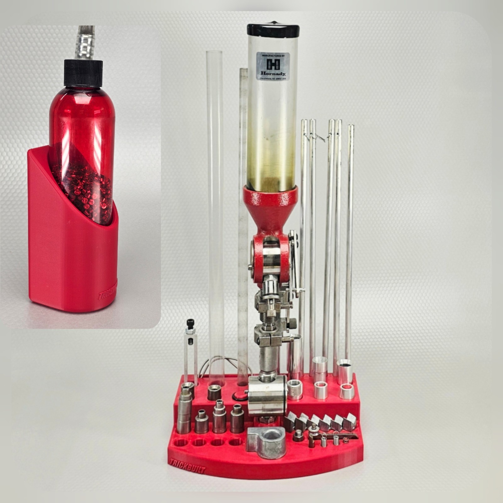 Hornady Lock And Load AP Accessory Storage System And Spent Primer Bottle Holder