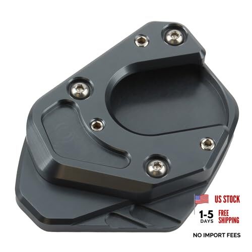 Motorcycle Side Stand Enlarger Kickstand Plate,CNC Dirt Bike Kickstand Titanium
