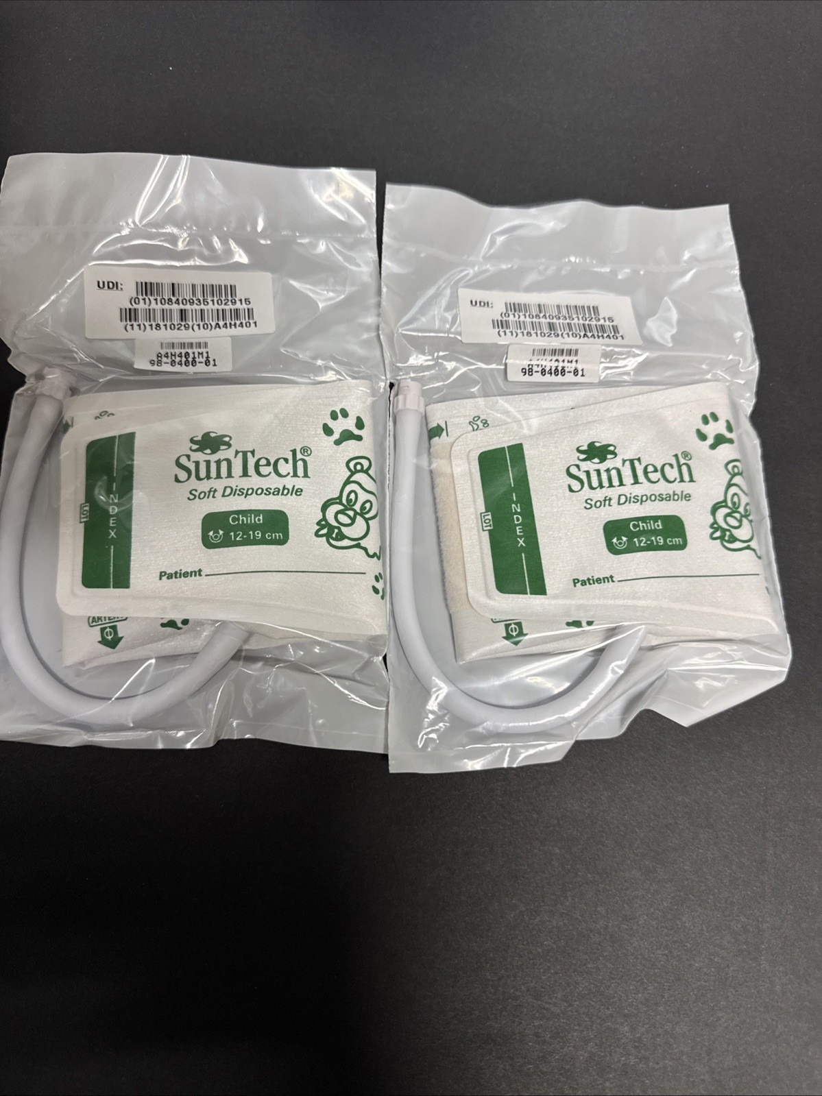 SunTech Blood Pressure Cuffs, Child Size, 12-19cm, Price Per Box Of 20 Pieces