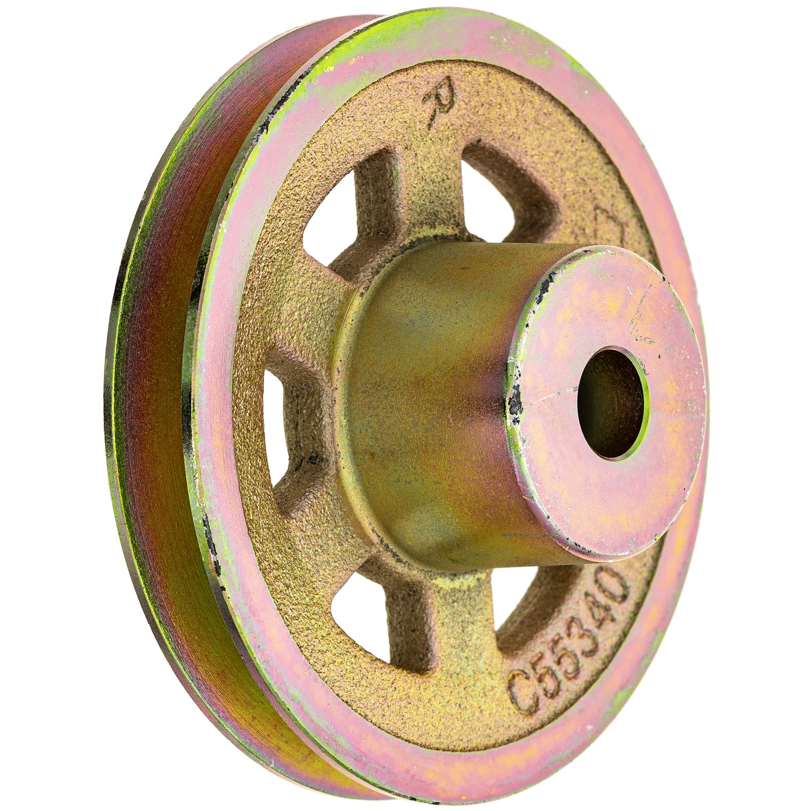 8TEN Deck Spindle Pulley For Cub Cadet Dewalt Tank LZ48 SZ48 DXGX548P 756-04497