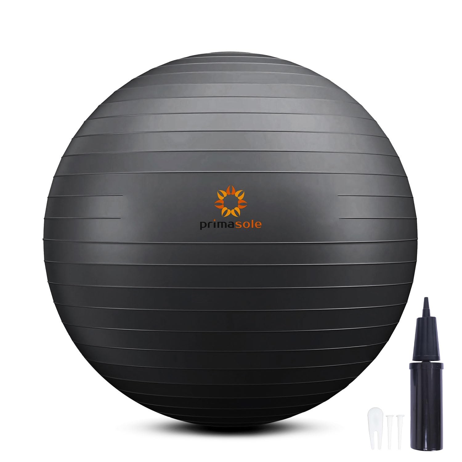 Exercise Ball for Balance, Stability, Fitness, Yoga & Pilates  45cm Black