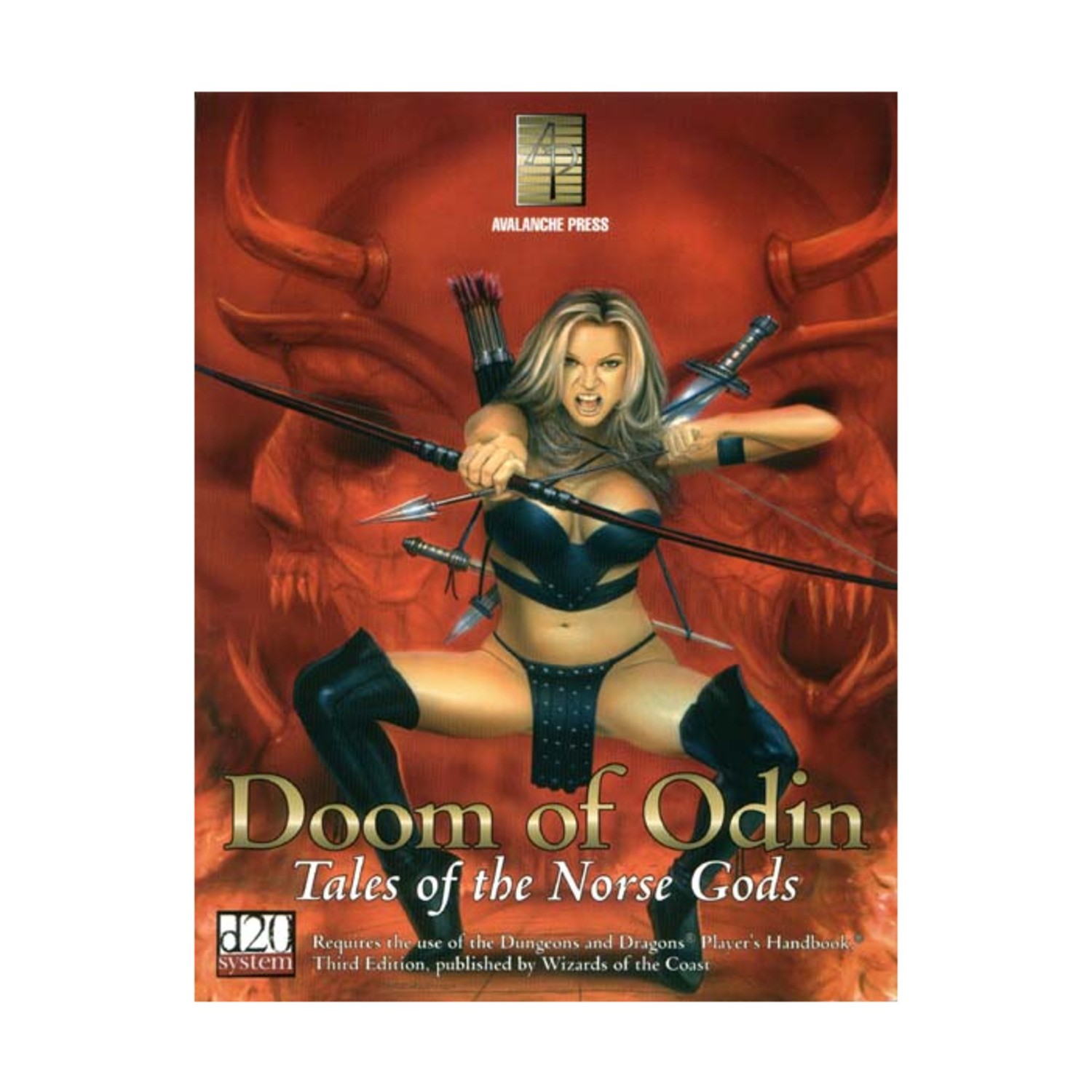Avalanche d20 RPG Doom of Odin - Tales of the Norse Gods EX