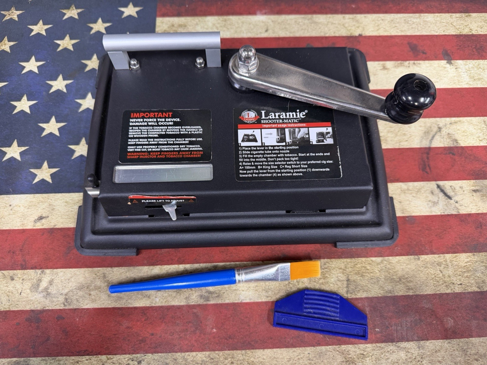 PM3 LARAMIE SHOOTER MATIC Cigarette Filler, used