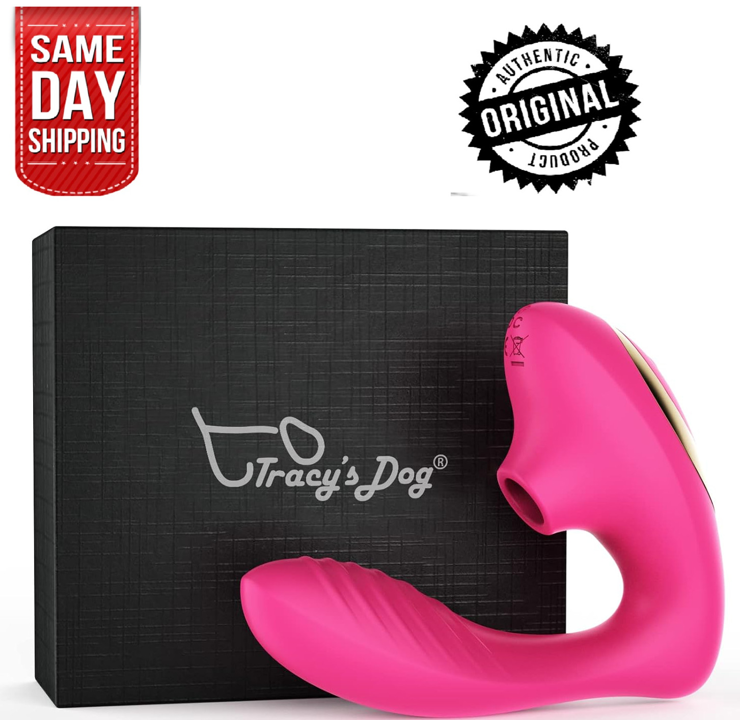 BEST!! Tracy’s Dog OG Clitoral Sucking Vibrator G Spot Dildo Clit Sex Toys Women