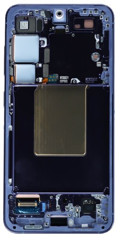 OEM Original Samsung Galaxy S24 5G Oled Display Screen Service Pack Frame Violet