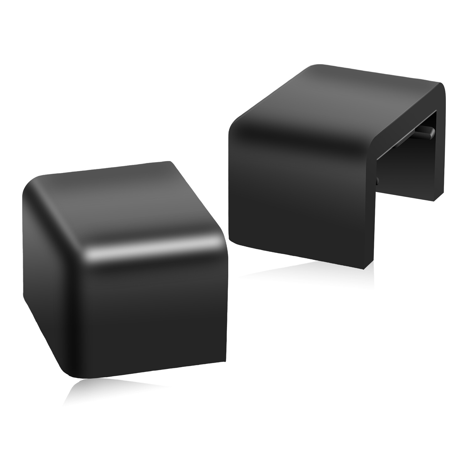 Quality 2pc Bumper Hood Rest Bushings Channel for Peterbilt 335 2005-2010 US