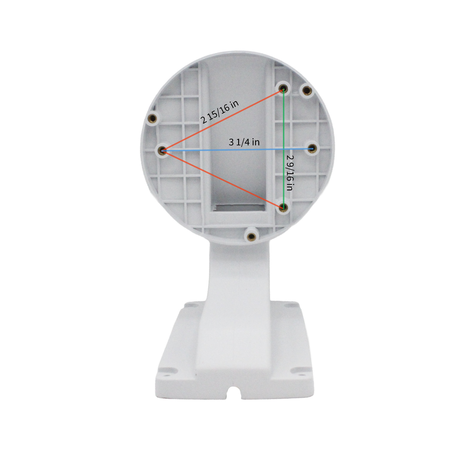 DS-1258ZJ Wall Mount Bracket Compatible with Hikvision Fixed Lens Dome IP Camera