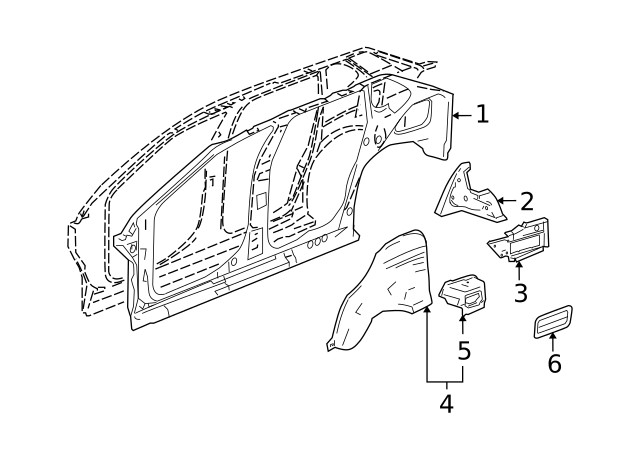 Genuine GM Panel Extension 10392817