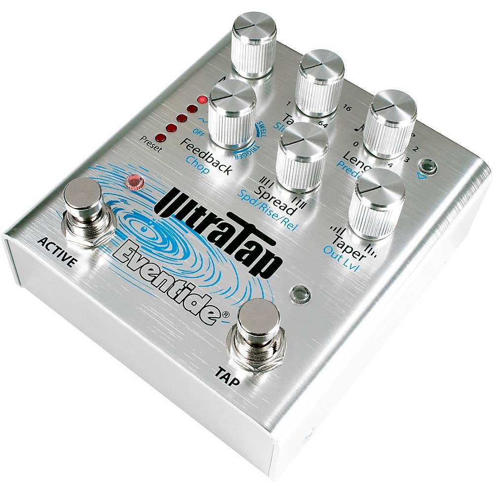 Eventide UltraTap DelayReverb MultiTap Effects Pedal Silver