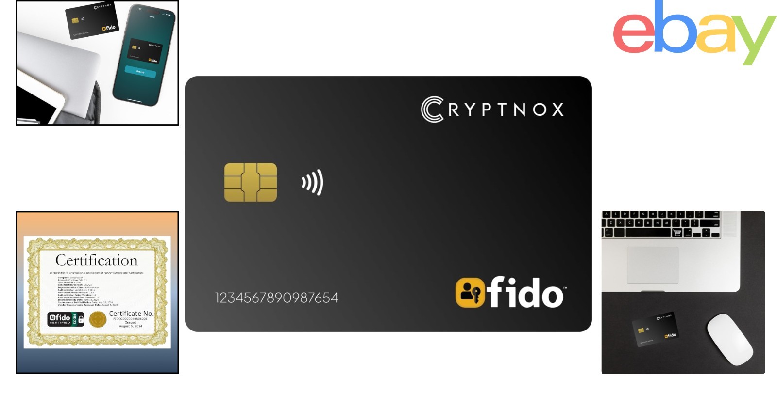 Plastic Security Key for Two Factor Authentication with Wallet-Friendly Design