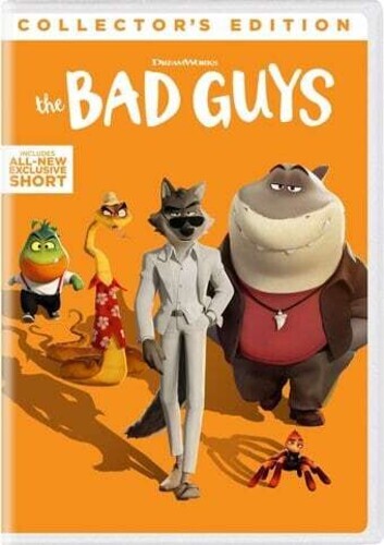 The Bad Guys (DVD, 2022) Rdbx Disc Only 4246