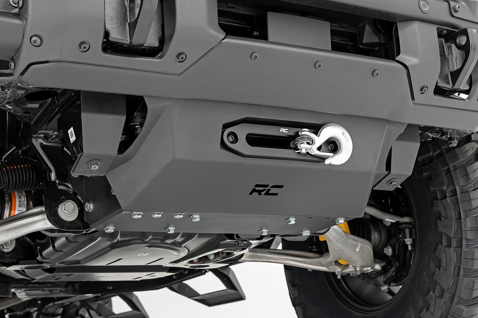 Rough Country 51065 Front Hidden Winch Mount Kit for 21-26 Ford Bronco