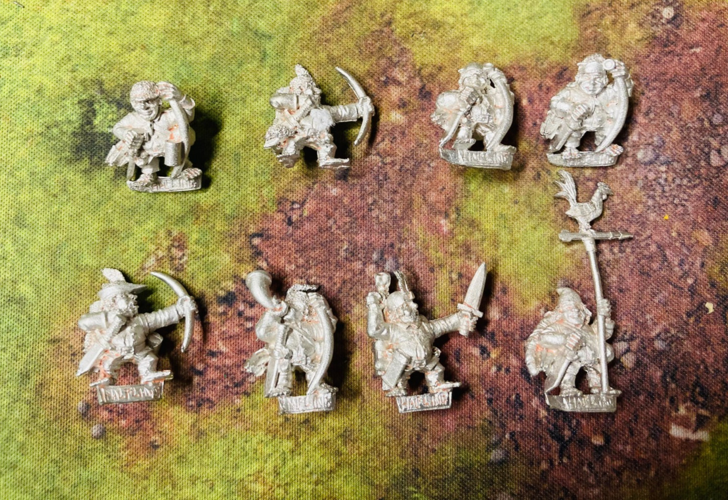 Warhammer - Lumpin Croop's Fighting Cocks x8 - Dogs of War - Metal
