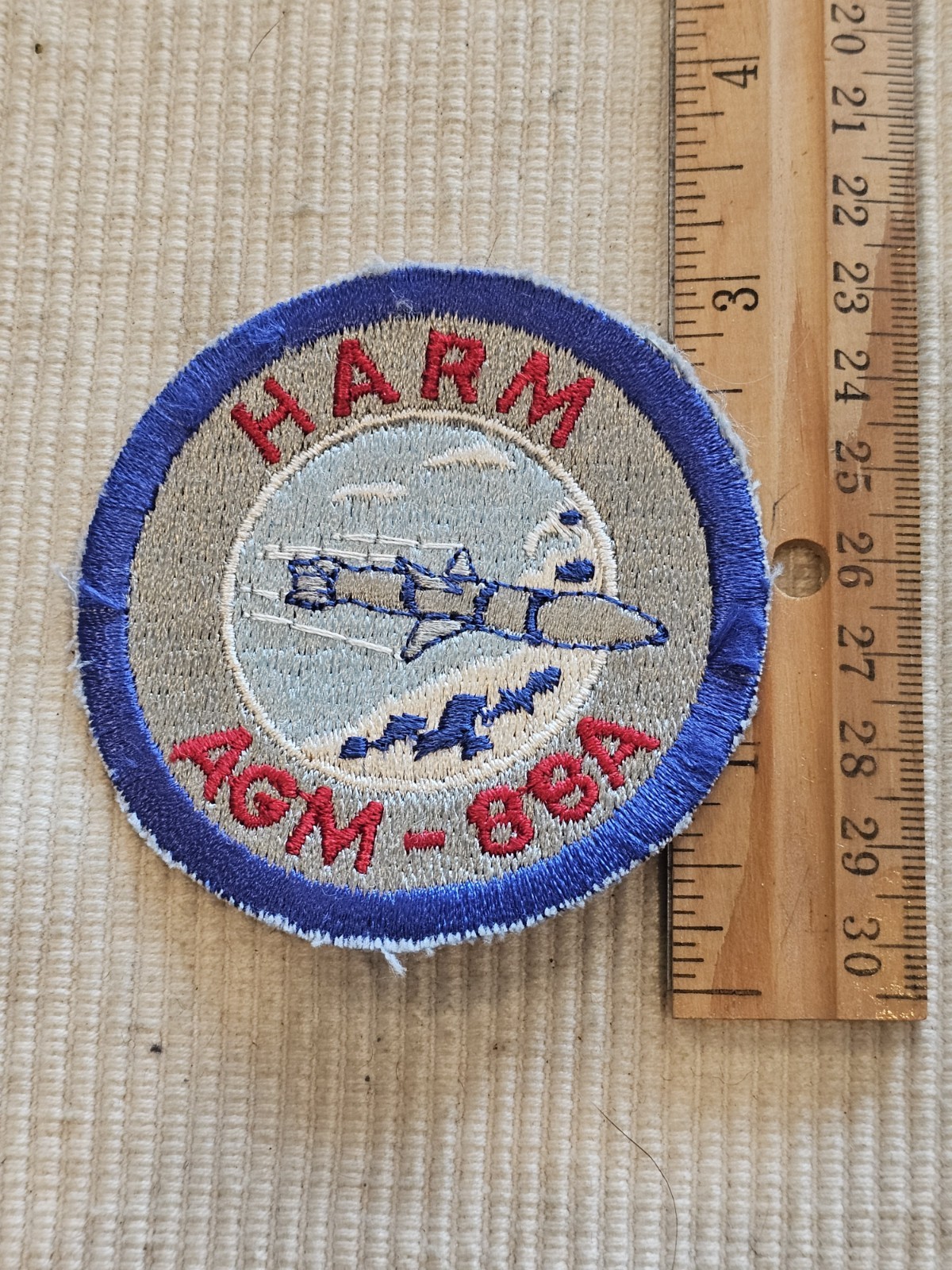 1960s 70s USAF Air Force HARM AGM-88A Missile Patch L@@K!!!