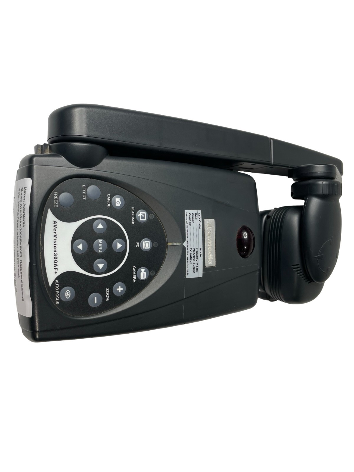 Used AverVision 300AF+P0E3 Document Camert Camera Presentation System. No AC