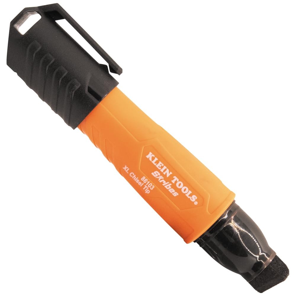 Klein Tools 86103 Skribes XL Permanent Marker, 1 Count (Pack of 1), Black