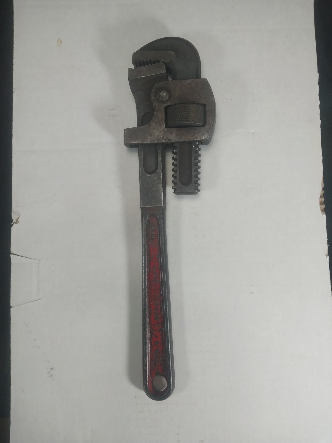Vintage Challenger 4114 14” Pipe Wrench MFG USA Drop Forged Steel