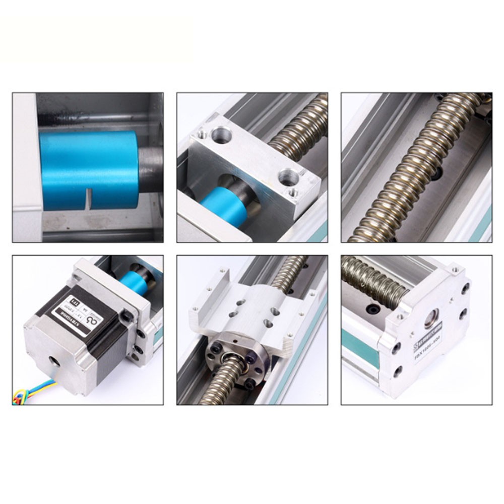 Dust-Proof Semi-Enclosed Sliding Table Cross-Guide Rail Linear Module 1000 Mm