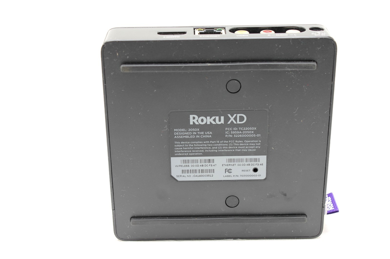 Roku 2050X XD HDMI Media Streamer ONLY