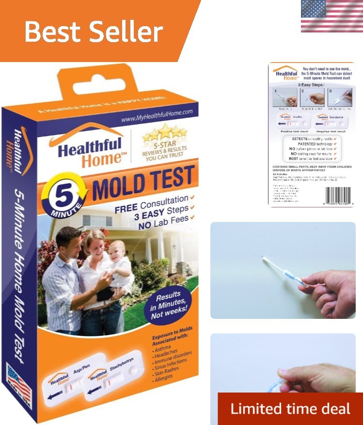 Detect Harmful Molds in Minutes: 5-Minute  with Expert Consultation Included