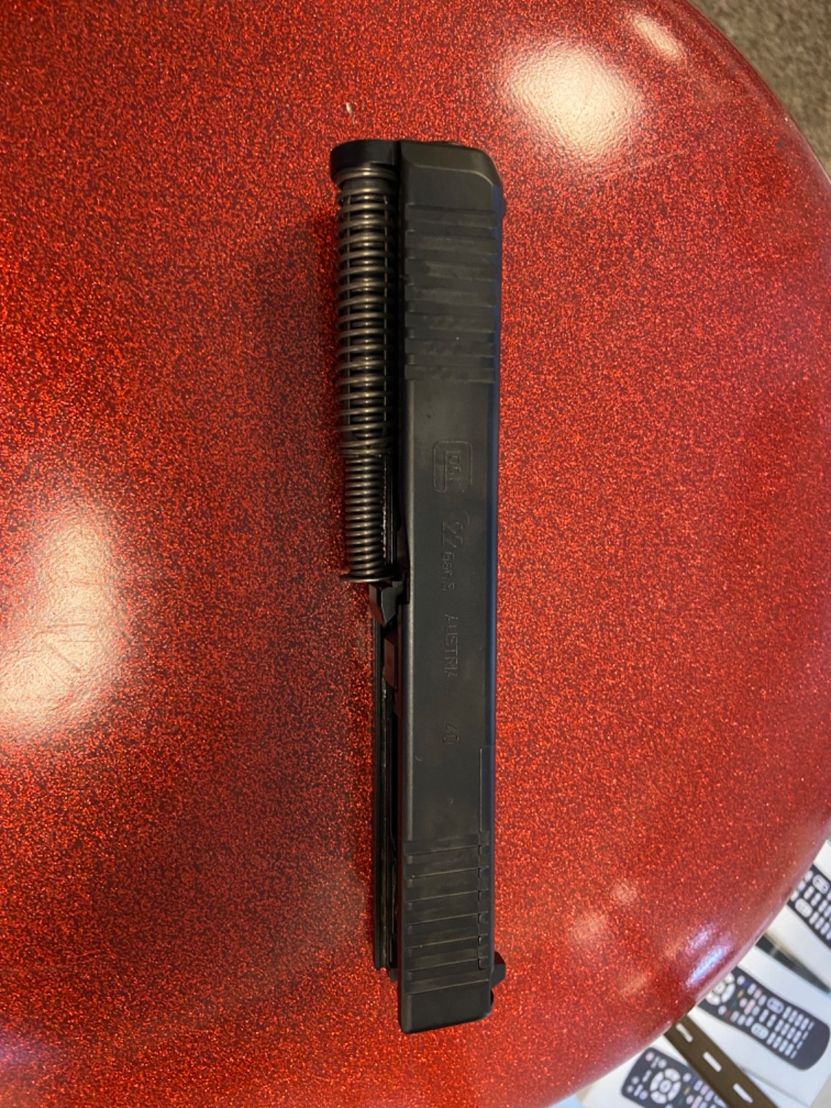 GLOCK 22 Slide MOS GEN5 .40 Recoil Spring Optics Ready OEM  G22 G21 NO BARREL CA