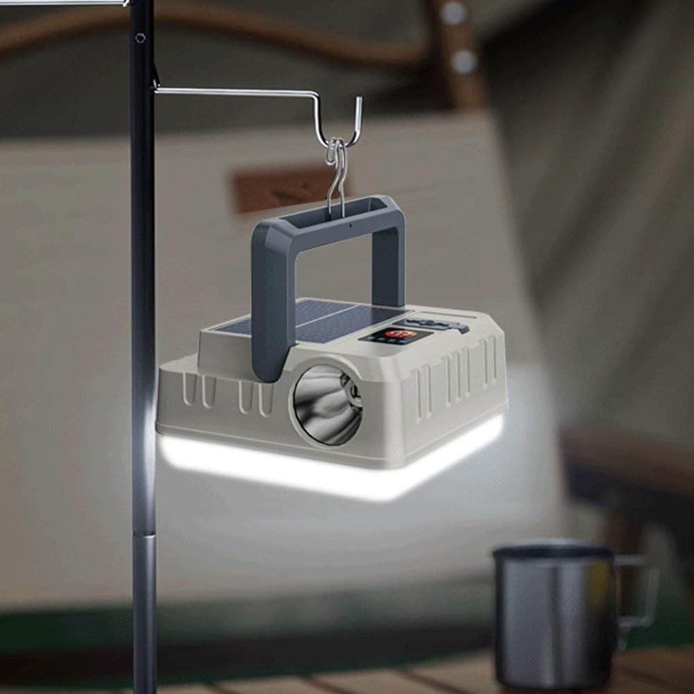 Solar Hanging Light Camping Outdoor Light Lamp Lantern Rechargeable Emergency