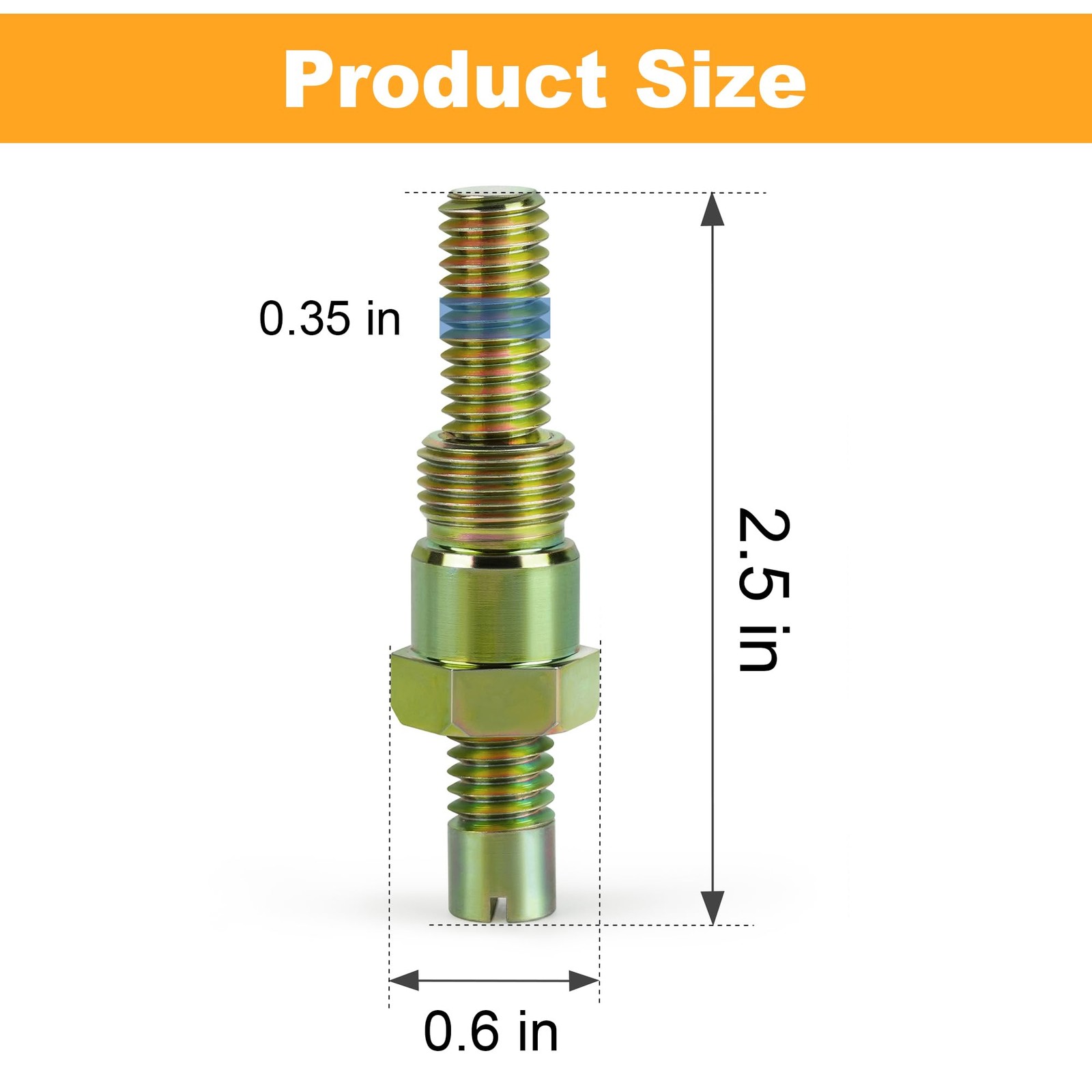 4795 Top Dead Center Piston Stop Tool, 14mm Bolt Style, Heads On, Engine