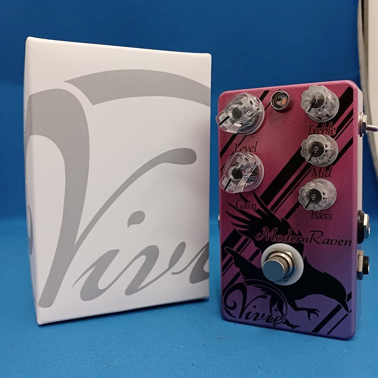 VIVIE MODERN RAVEN Distortion Effects Pedal / MODERN RAVEN