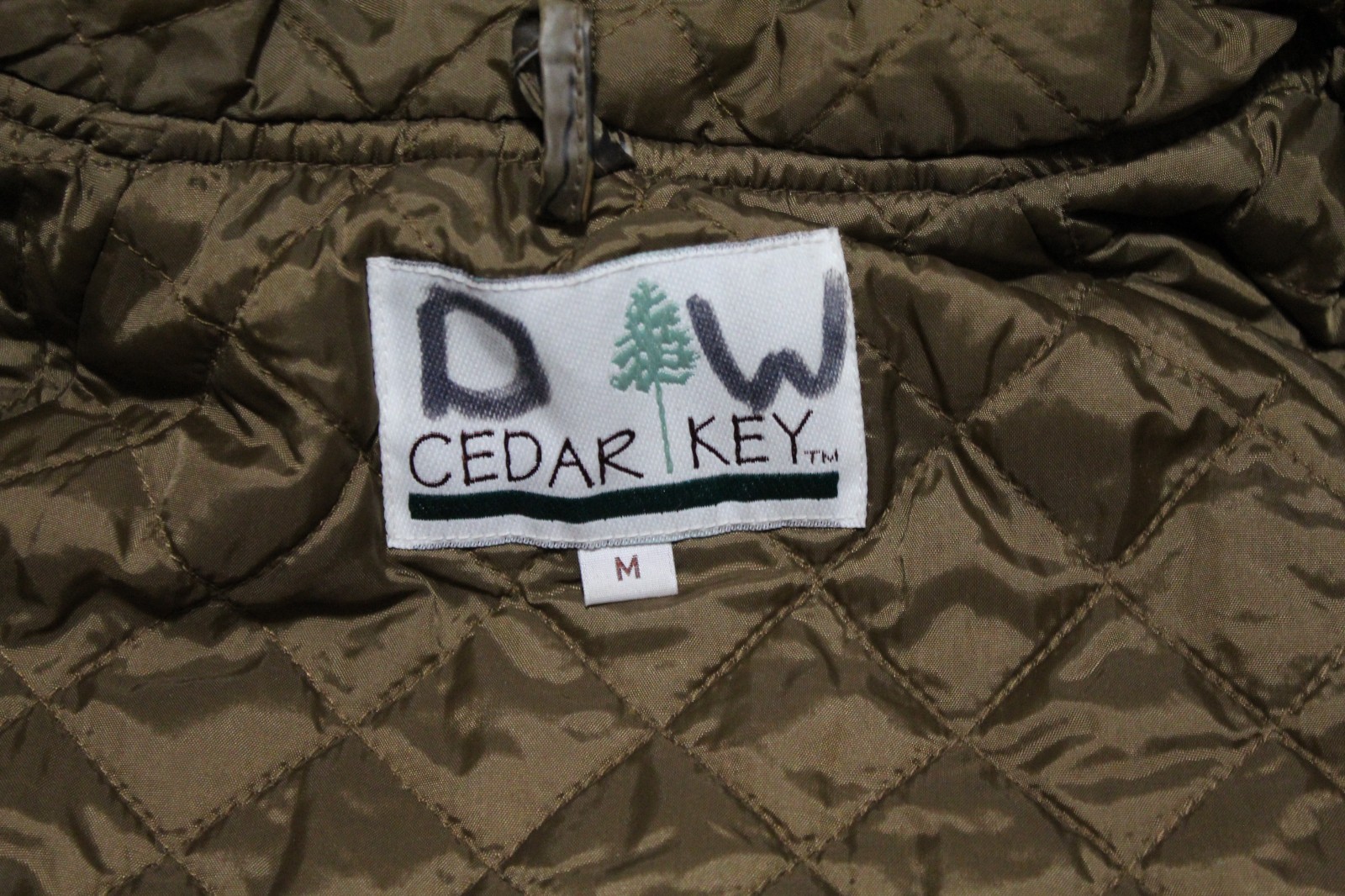 Cedar Key Trebark Lynch Superflage PVC Quilted Snap-Front Hunting Jacket Medium