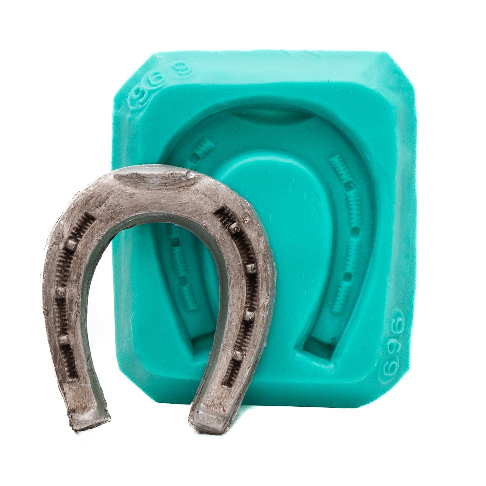 Horse Shoe Silicone Mold Fondant Chocolate Polymer Clay Resin Mold   (969)