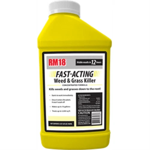 RM18 FAST ACTING WEED & GRASS KILLER QT
