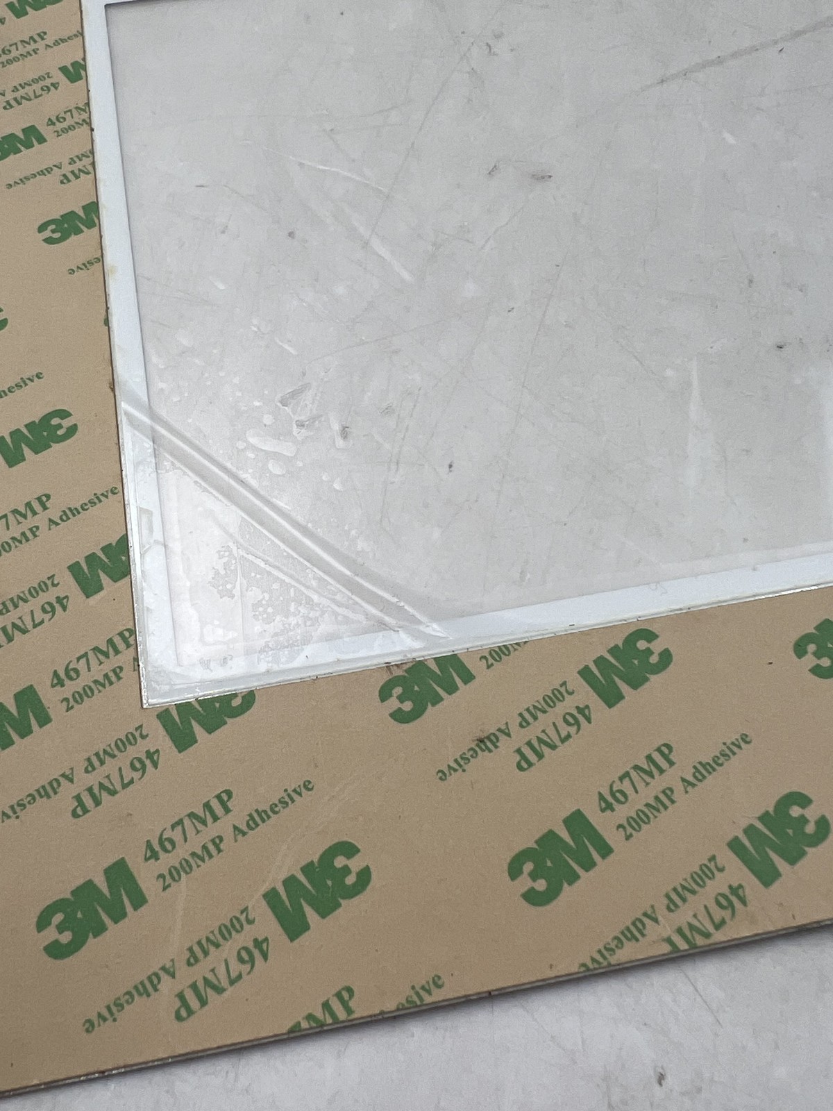 OPEN BOX PROTECTIVE FILM MEMBRANE TOUCH PANEL OVERLAY 3M FREE SHIPPING