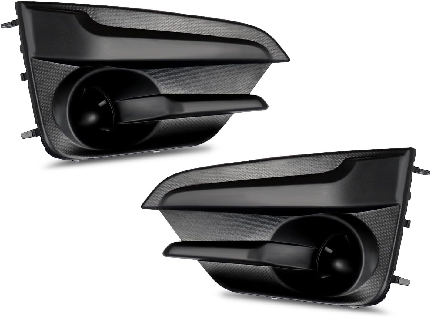 Pair Fog Light Cover Bezel Compatible with 2017-2019 Impreza Front Left Right