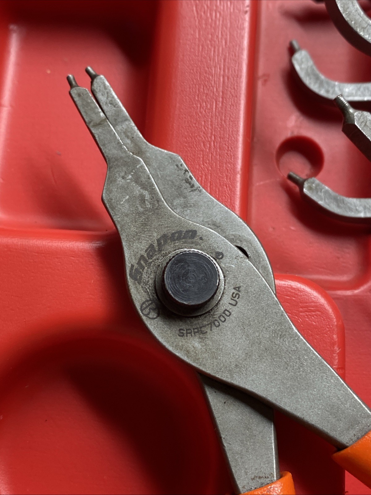 SNAP ON KIT SRPC113 SNAP RING PLIERS ORANGE COLOR
