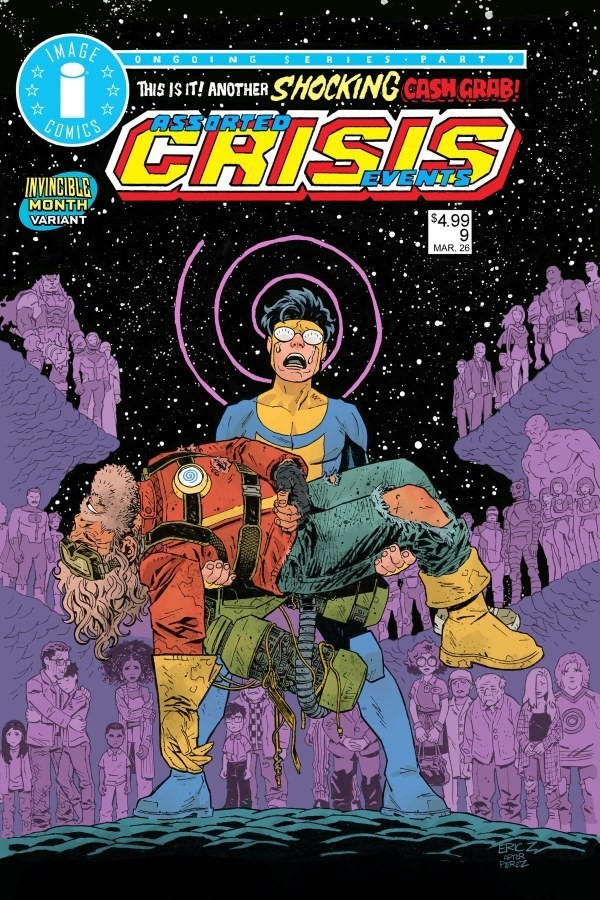 Assorted Crisis Events #9 CVR C Invincible Team Up Variant Cover MR 7/15/26