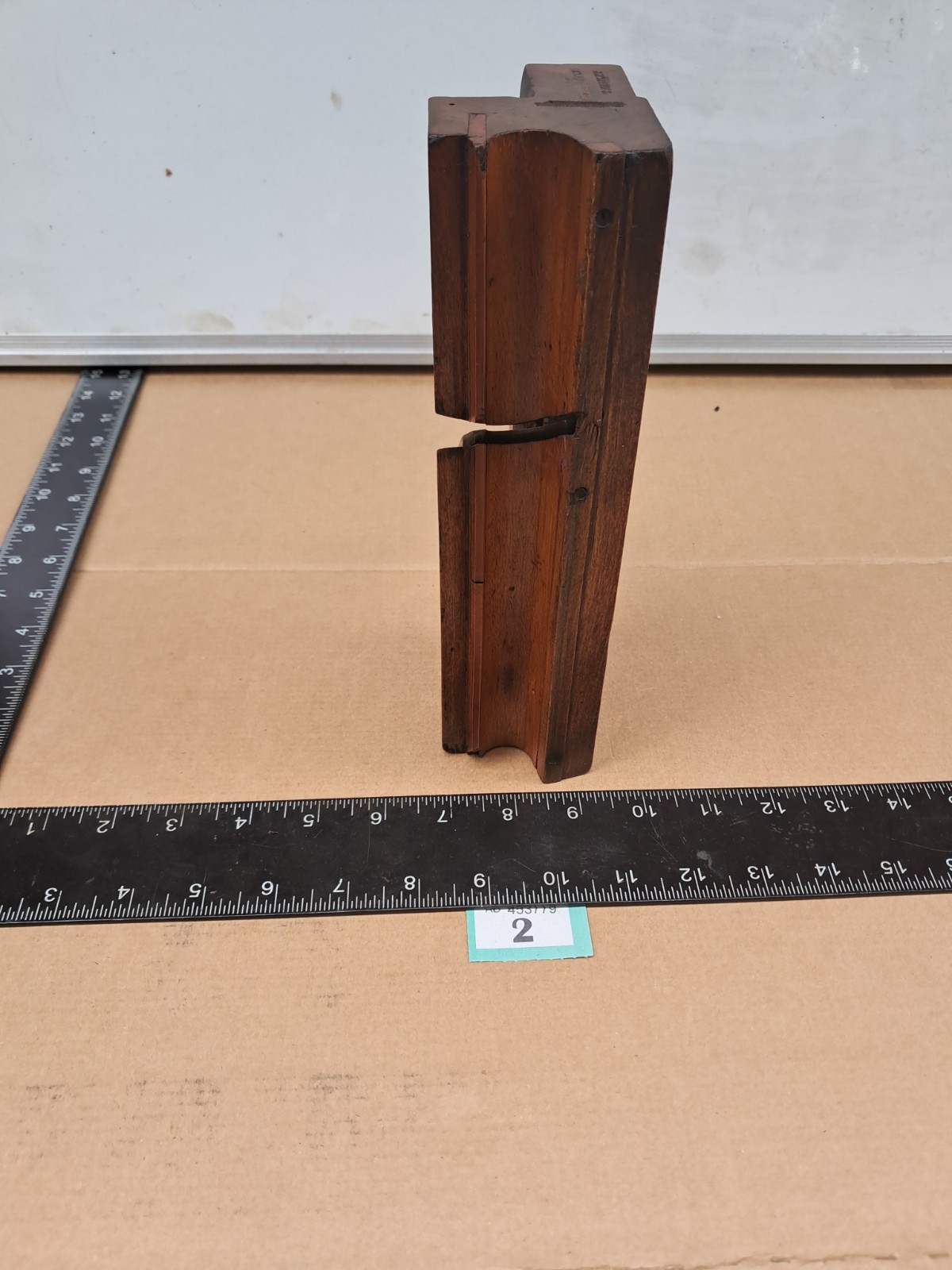 Antique Large Ogee / Cyma Recta Moulding Plane by Varvill No Worm or Rot