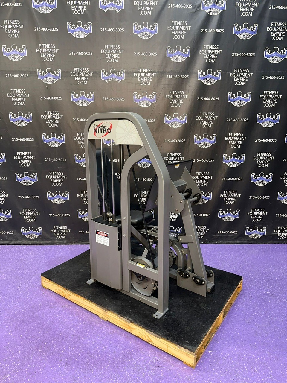 Nautilus Nitro Seated Leg Press w 500 / Lb Stack