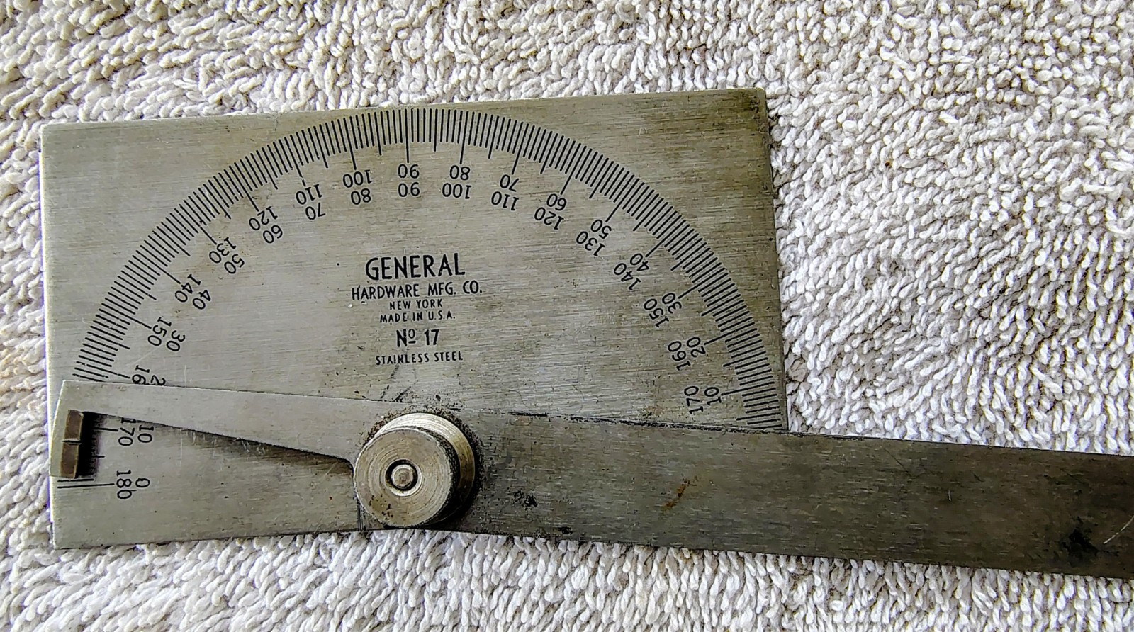 🗽GENERAL NO 17 PROTRACTOR MACHINIST/ TOOLMAKER