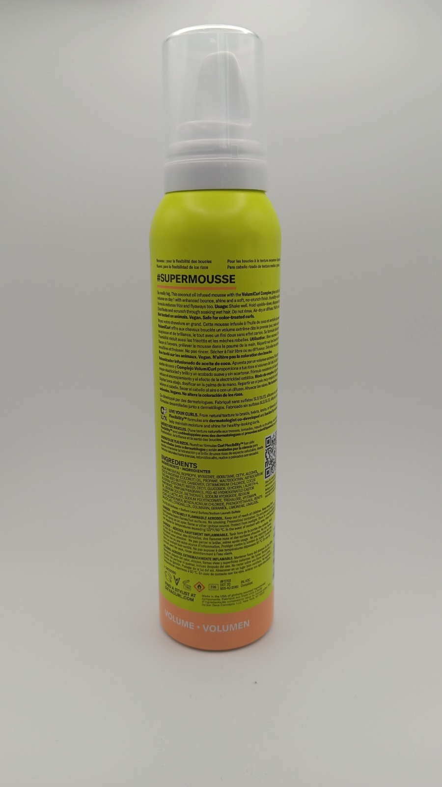 Supermousse by DevaCurl for Unisex - 5 oz Mousse