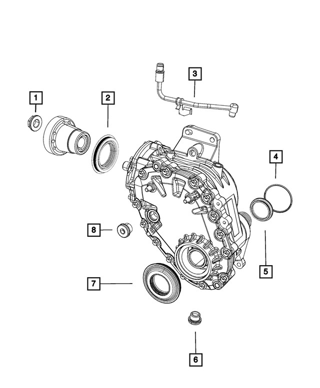 Genuine Mopar Output Seal 5134903AB