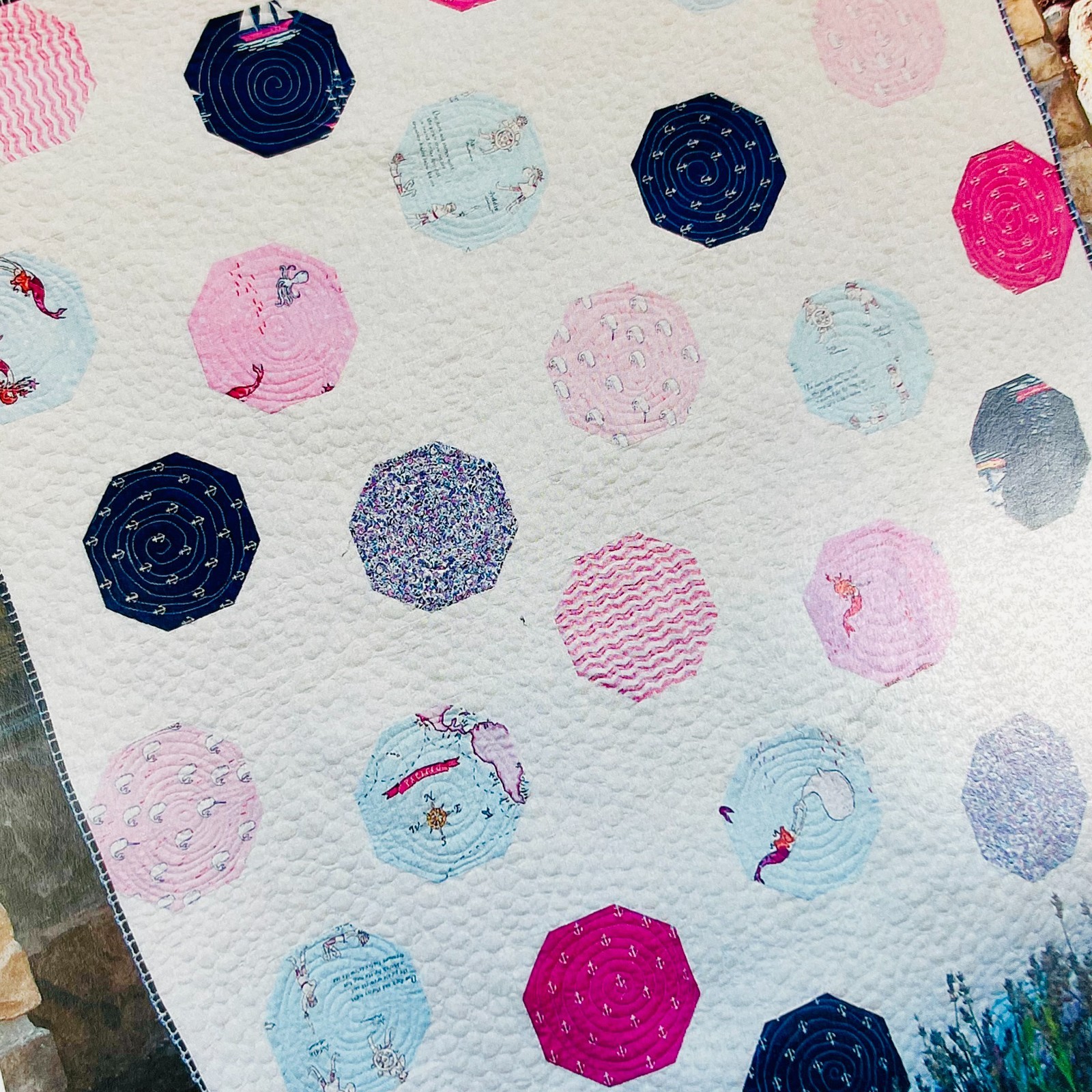 Polka Dot Quilt PATTERN: Dottie #127 by Quilt Story, 2011