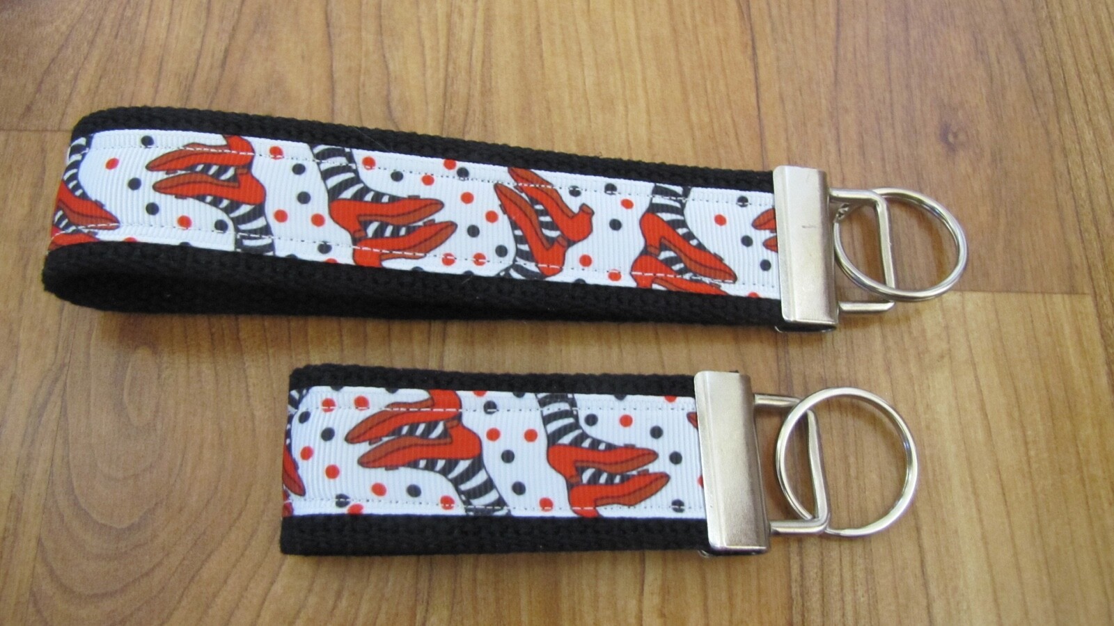 Key Fob Wristlet - Ruby Red Slippers