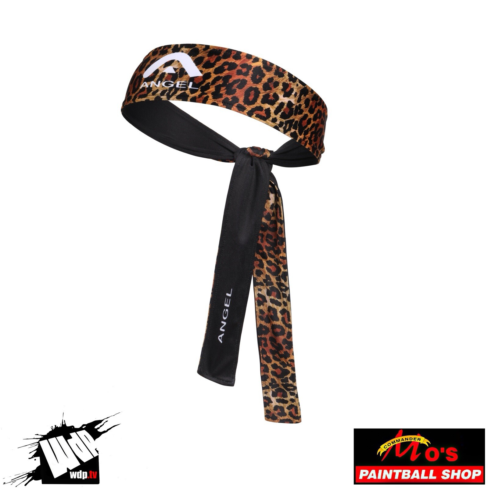 WDP Angel Paintball Headband -  Leopard - Joy Division - New Oldstock, Vtg