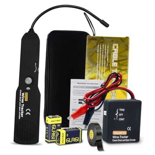 Automotive Circuit Tracer & Wire Tracker 6-42V DC Wire Short Finder, Circuit