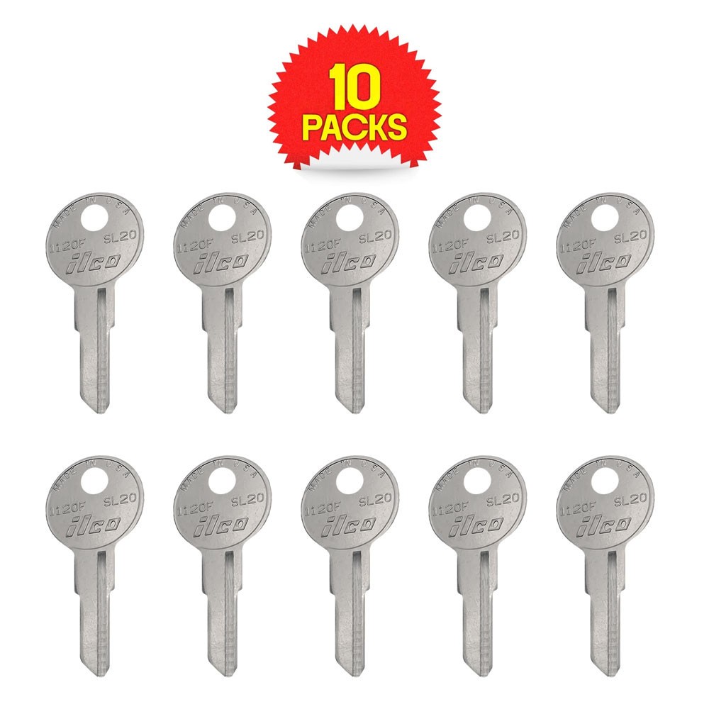 SL20 / 1120F Key Blank Nickel